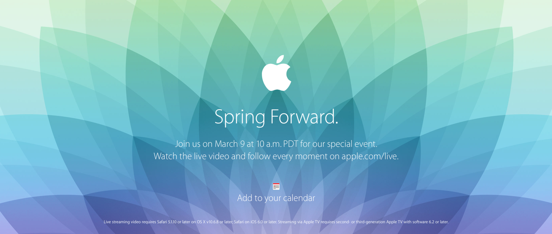 Duang一下，蘋果發(fā)布會(huì)3月9日就來了！主角會(huì)是Apple Watch嗎？
